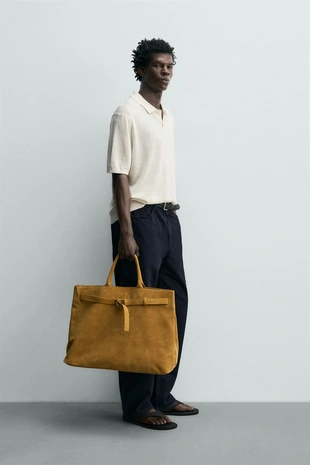 Поло из шелка и льна