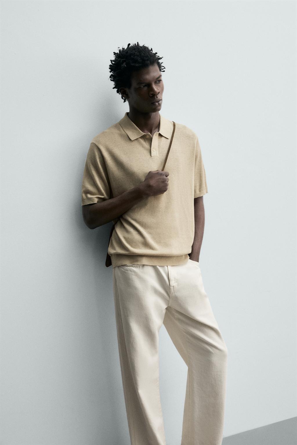 ПОЛО ИЗ ШЕЛКА И ЛЬНА