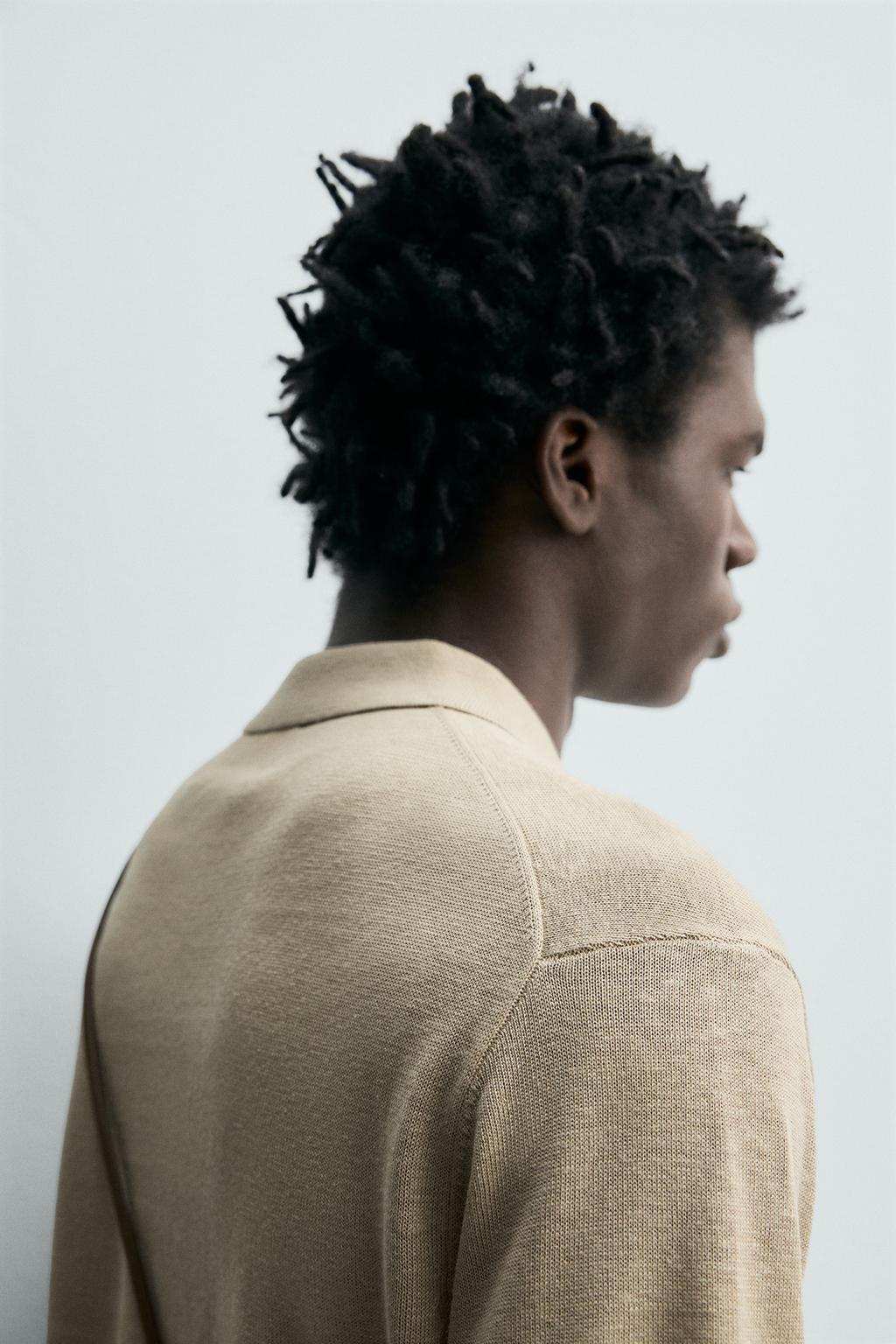 ПОЛО ИЗ ШЕЛКА И ЛЬНА