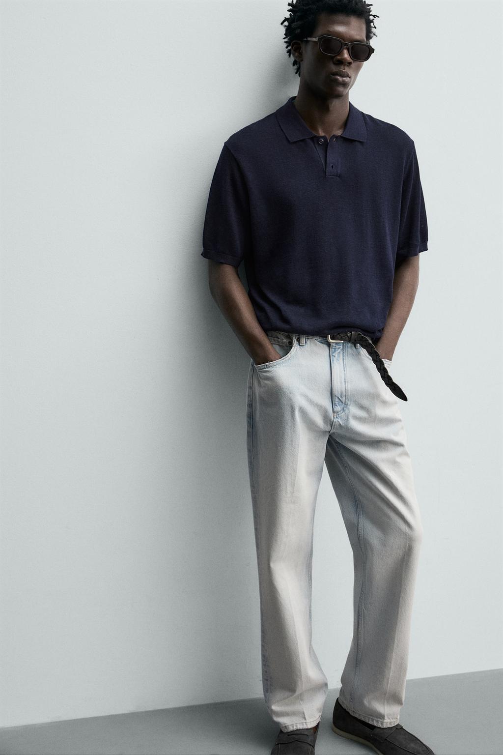 ПОЛО ИЗ ШЕЛКА И ЛЬНА