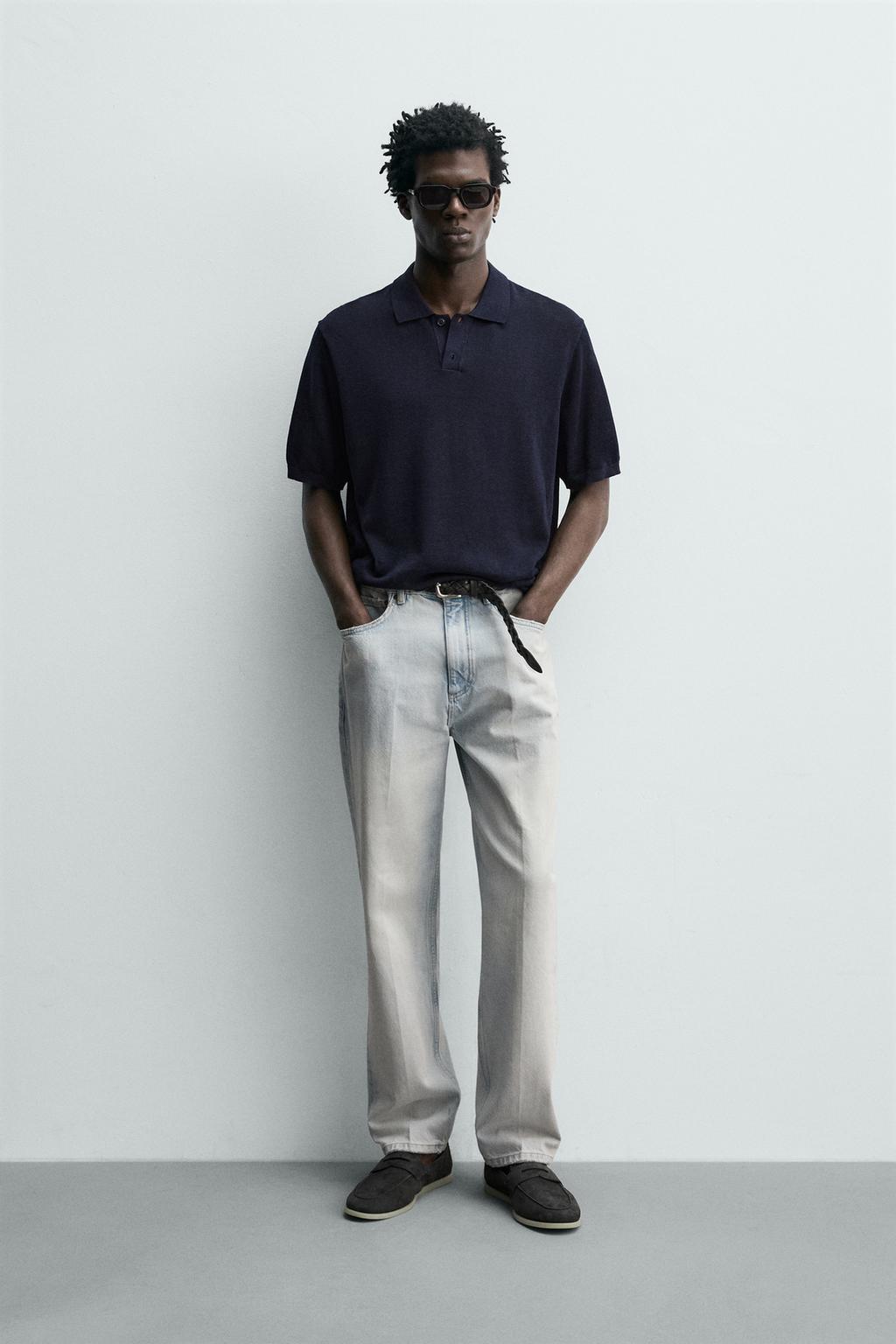 ПОЛО ИЗ ШЕЛКА И ЛЬНА