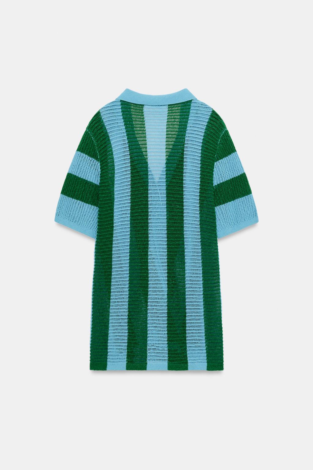 ТРИКОТАЖНОЕ ПОЛО В ПОЛОСКУ