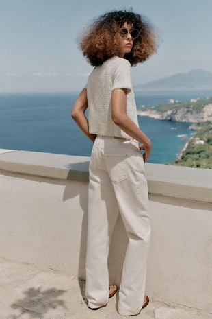 Кардиган с пайетками и блестящей нитью- Заказать в России