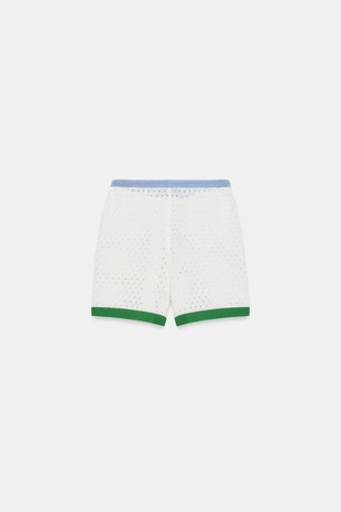 Шорты из ажурного трикотажа- Заказать в России