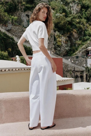 Укороченный кардиган на молнии