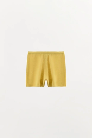 Трикотажные шорты с пуговицами- Заказать в России