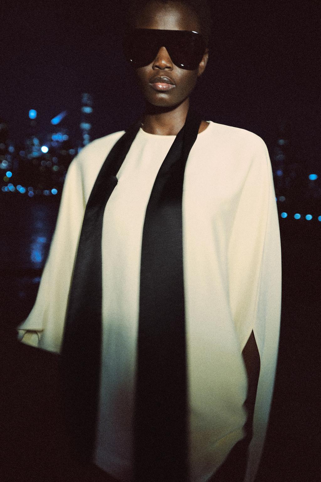 АСИММЕТРИЧНАЯ БЛУЗА С ПЛАТКОМ — ZW COLLECTION