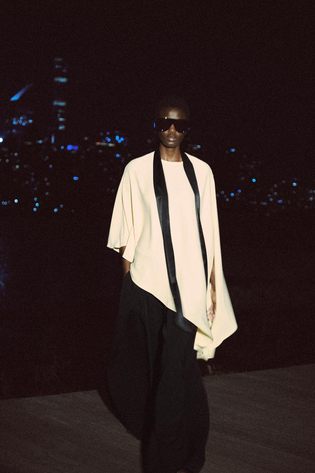 АСИММЕТРИЧНАЯ БЛУЗА С ПЛАТКОМ — ZW COLLECTION