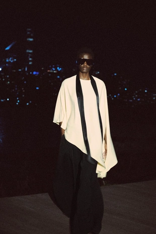 Асимметричная блуза с платком — Zw Collection- Заказать в России