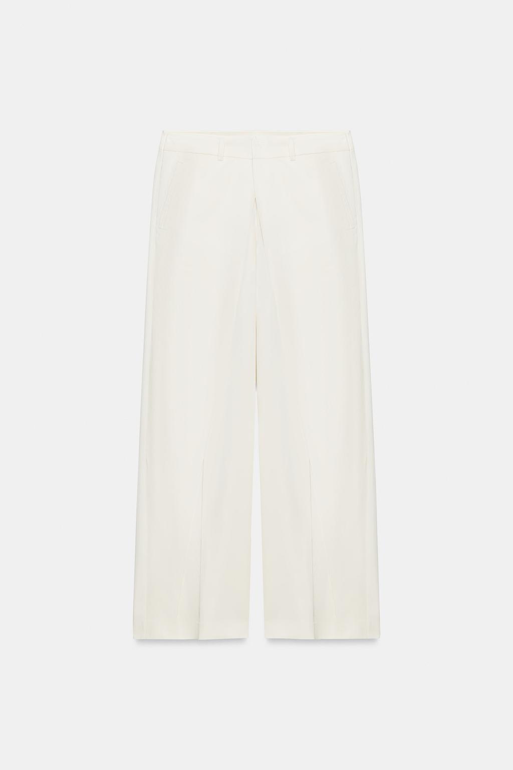 БРЮКИ С ЗАЩИПАМИ СПЕРЕДИ — ZW COLLECTION