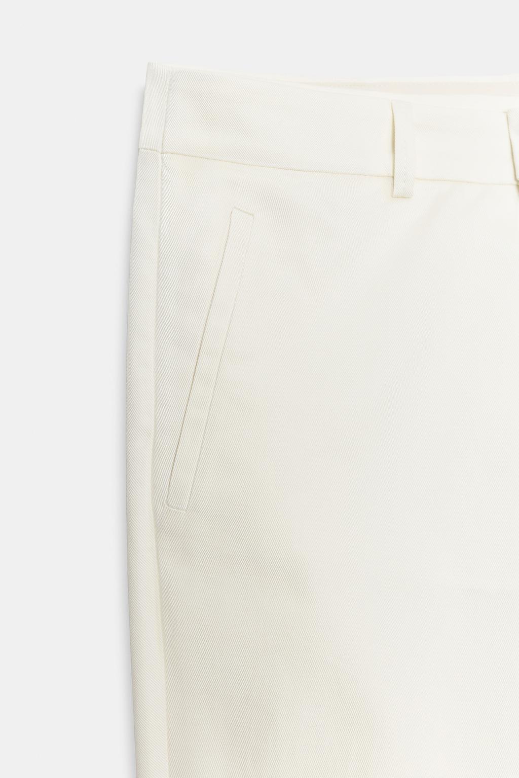 БРЮКИ С ЗАЩИПАМИ СПЕРЕДИ — ZW COLLECTION