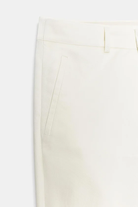 БРЮКИ С ЗАЩИПАМИ СПЕРЕДИ — коллекция Zara «ZW»