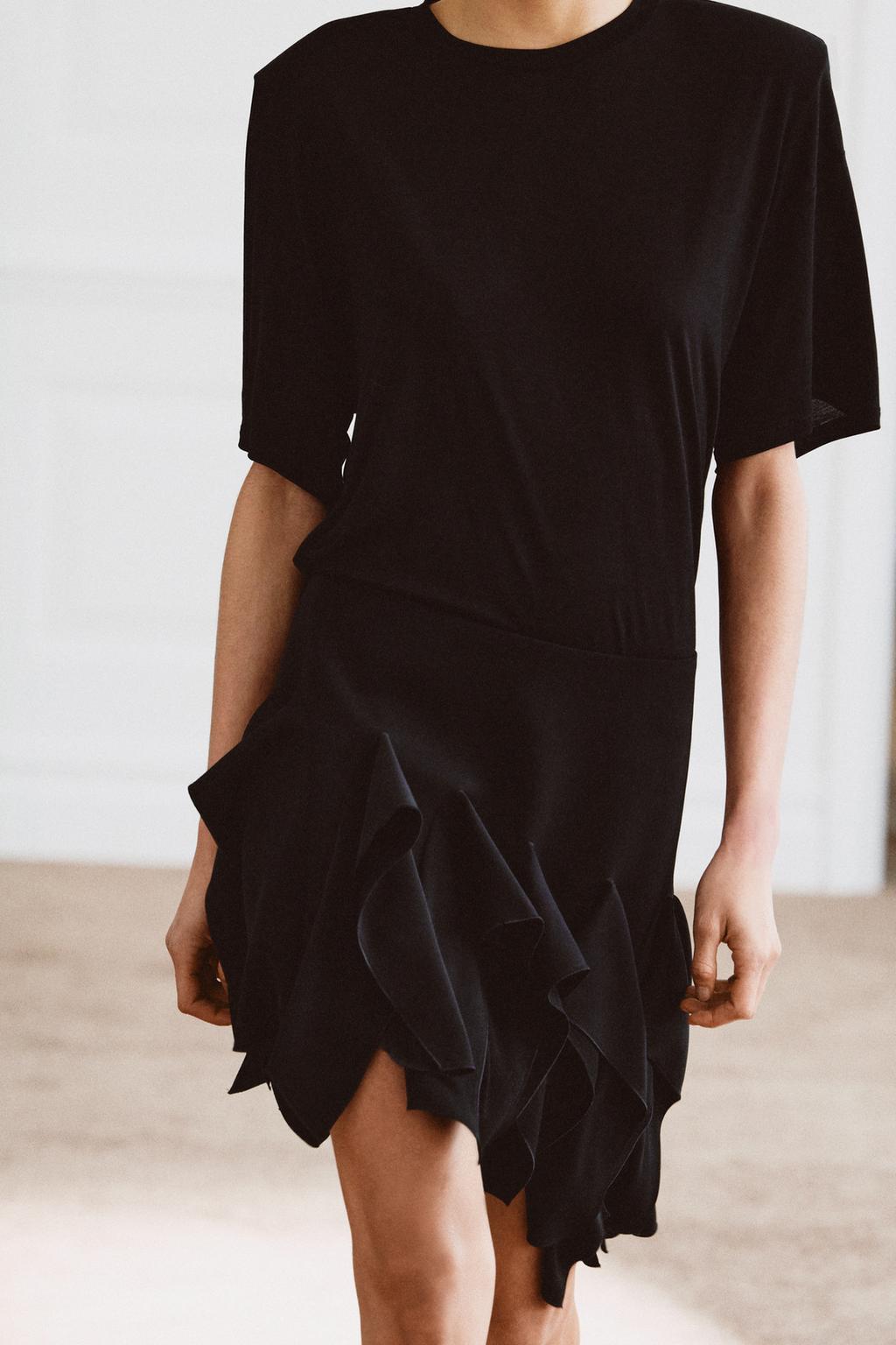 КОРОТКАЯ ЮБКА С ВОЛАНАМИ — ZW COLLECTION