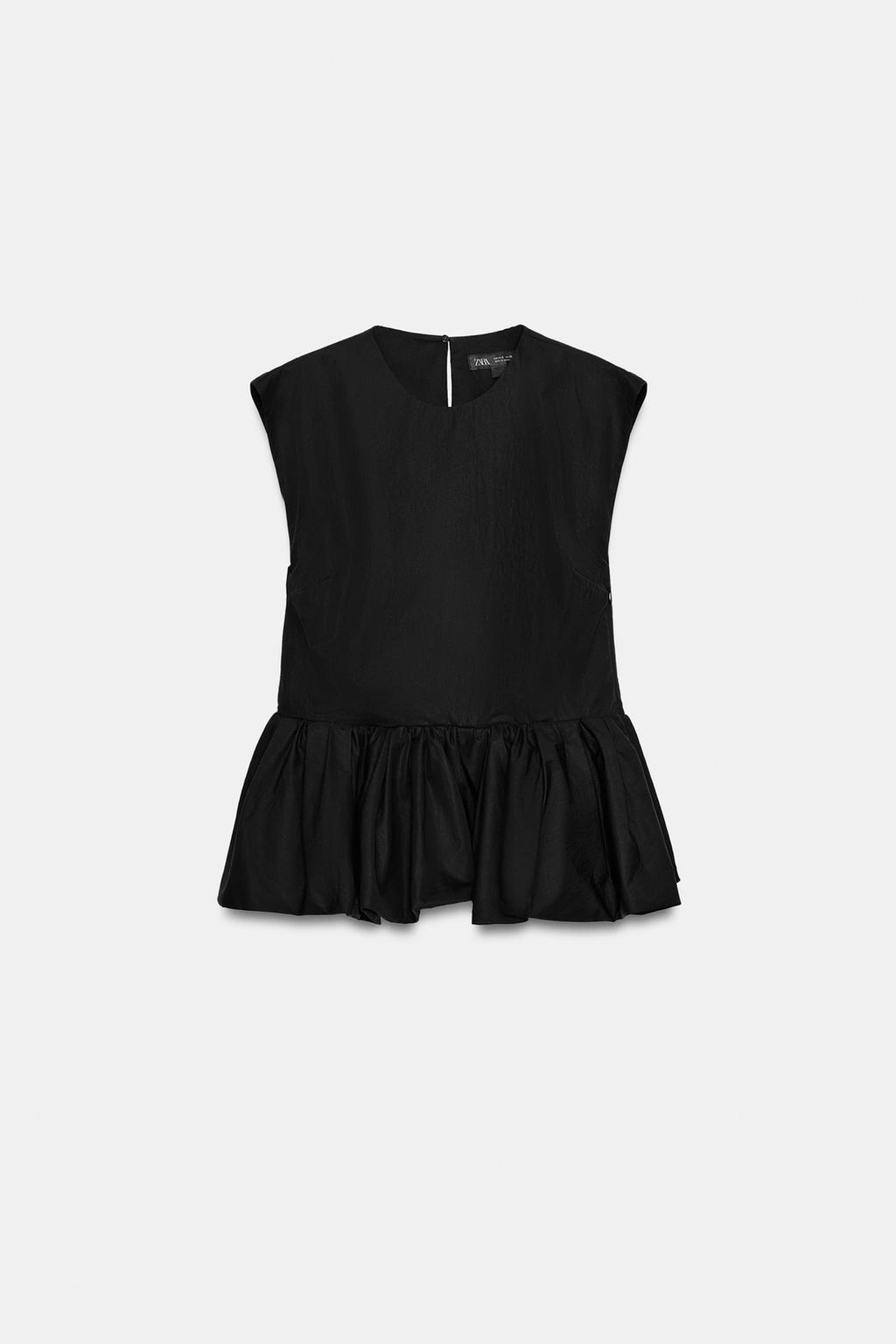 ТОП С БАСКОЙ БЕЗ РУКАВОВ — ZW COLLECTION