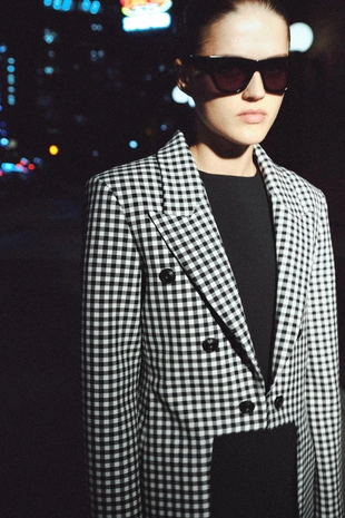 Блейзер асимметричного кроя — коллекция Zara «Zw»- Заказать в России