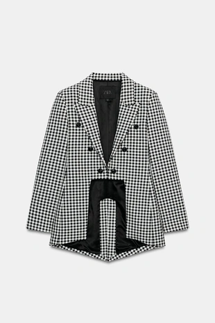 Блейзер асимметричного кроя — коллекция Zara «Zw»- Заказать в России