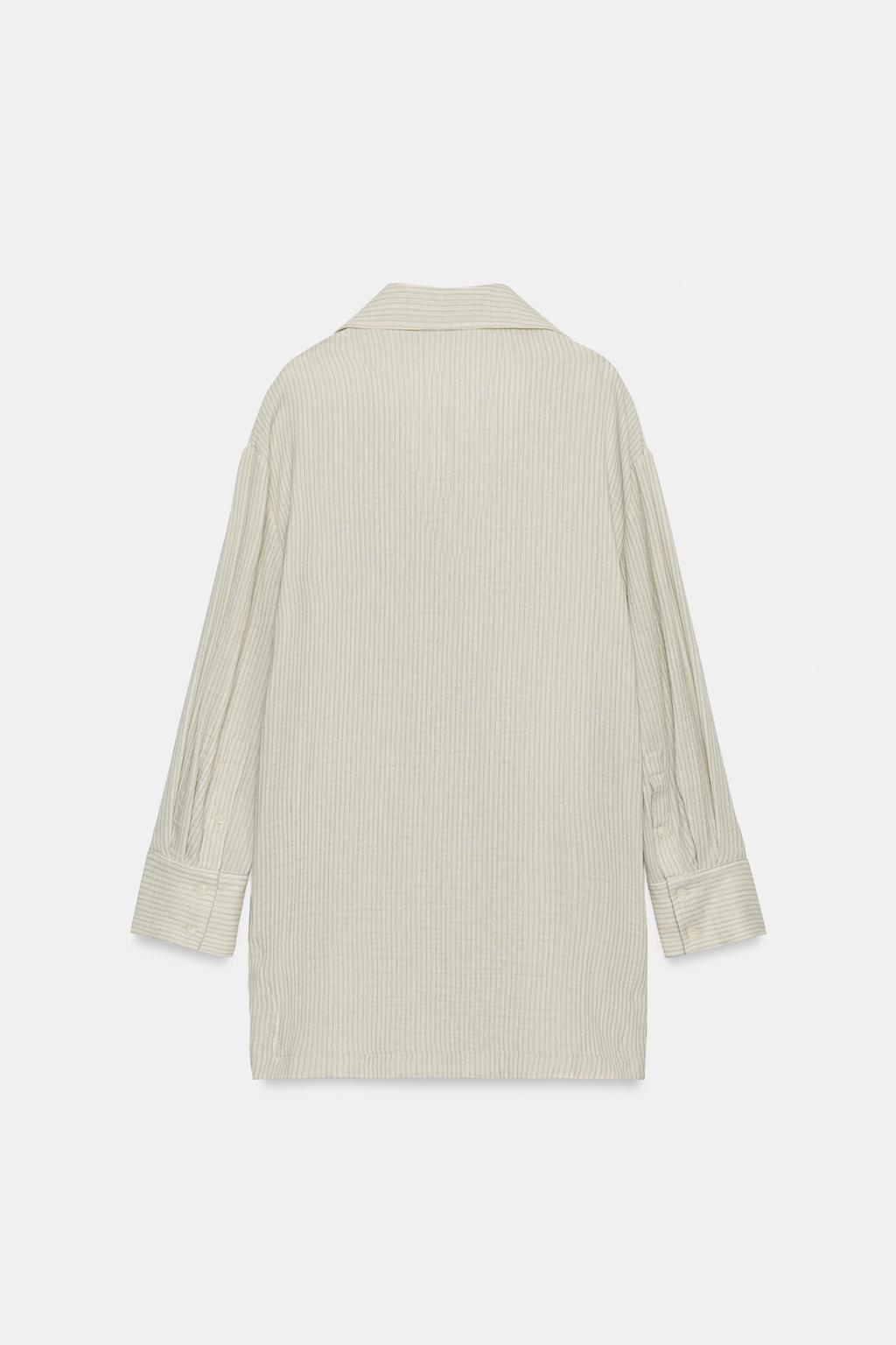 Рубашка с асимметричным узором из коллекции zw