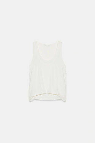 Топ из хлопка и льна- Заказать в России