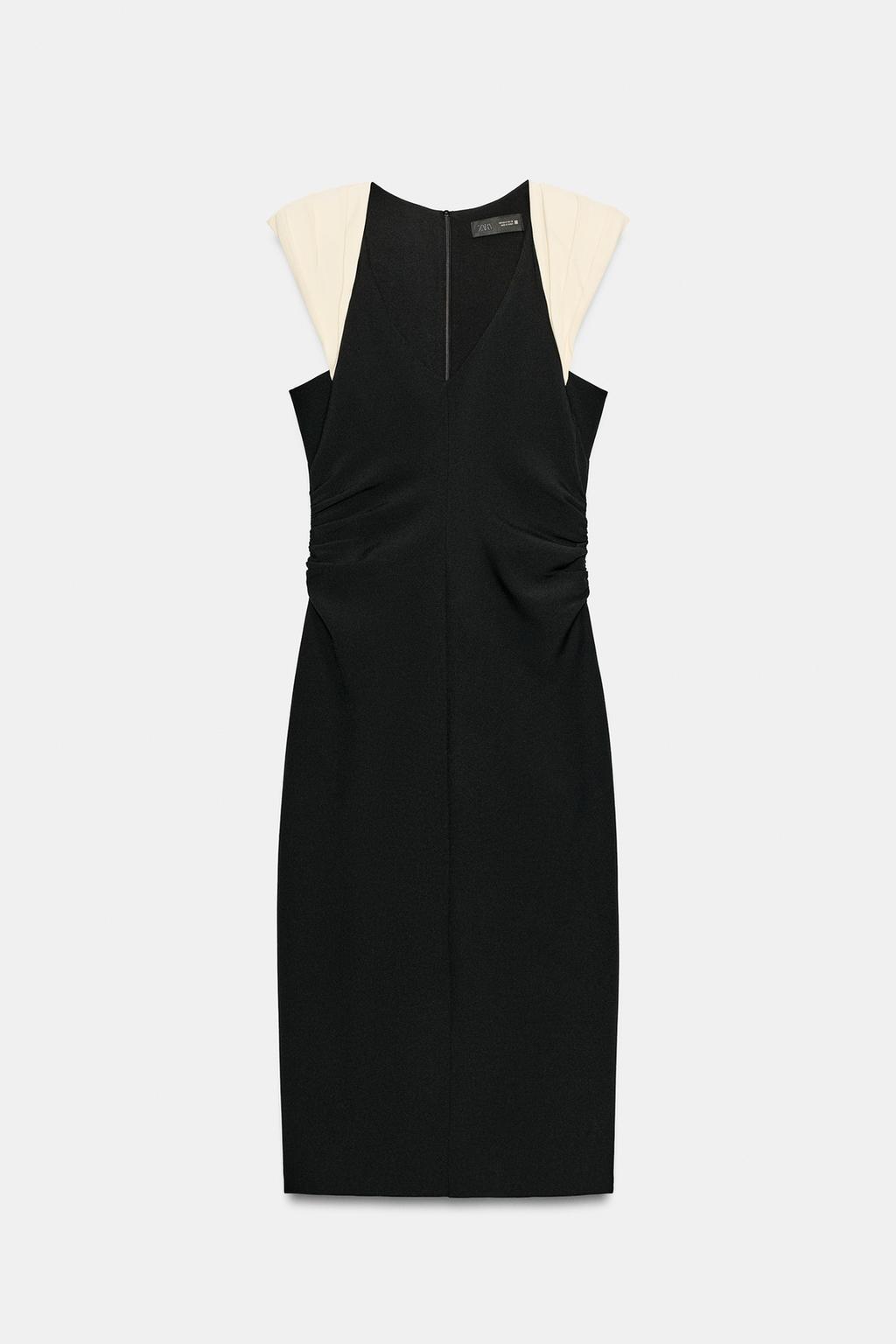 ПЛАТЬЕ МИДИ С ПОГОНАМИ