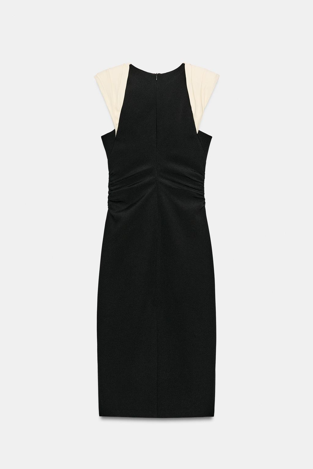 ПЛАТЬЕ МИДИ С ПОГОНАМИ