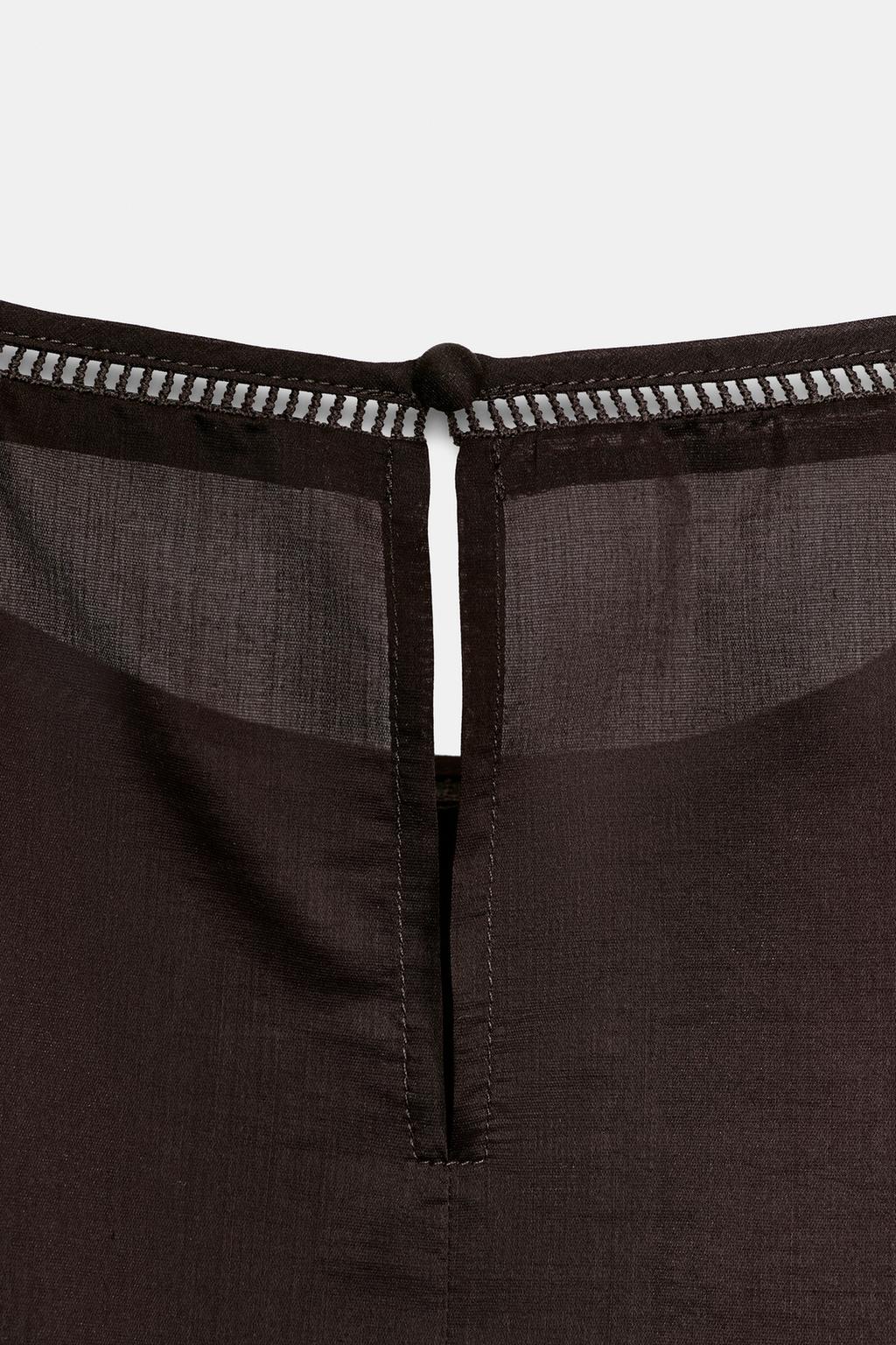 ТОП С ВЫШИВКОЙ И КРУЖЕВОМ