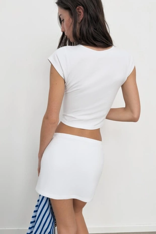 Мини-юбка-шорты- Заказать в России