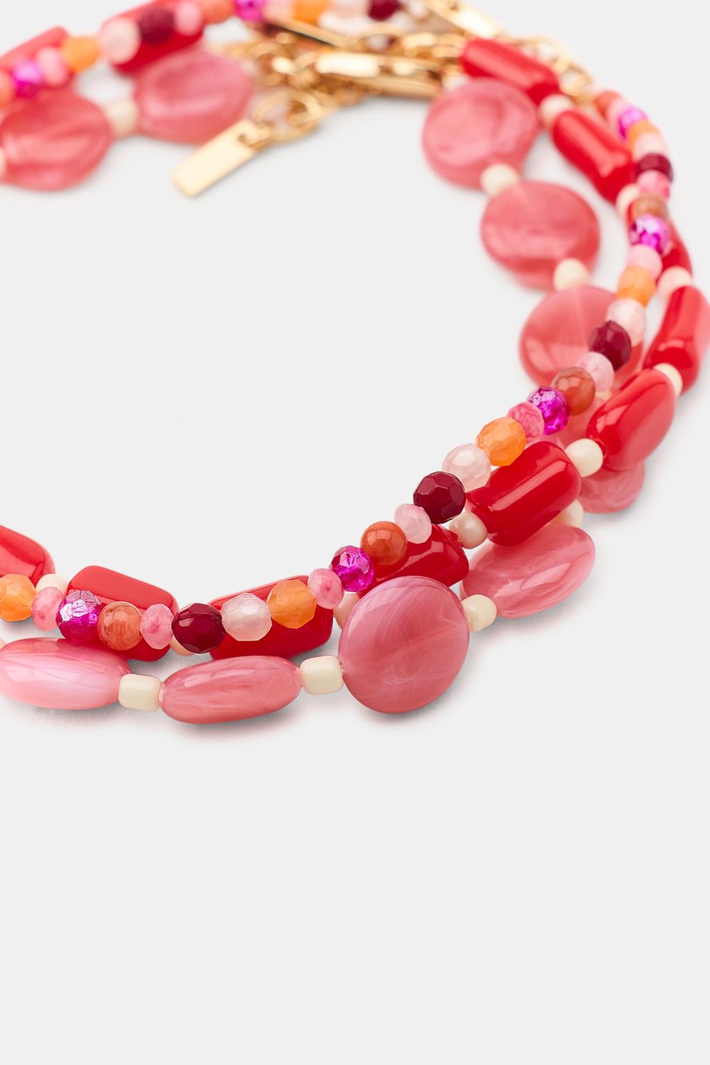 НАБОР ИЗ ТРЕХ БРАСЛЕТОВ НА ЩИКОЛОТКУ С БИСЕРОМ