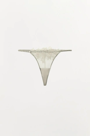 Кружевные трусы-танга- Заказать в России