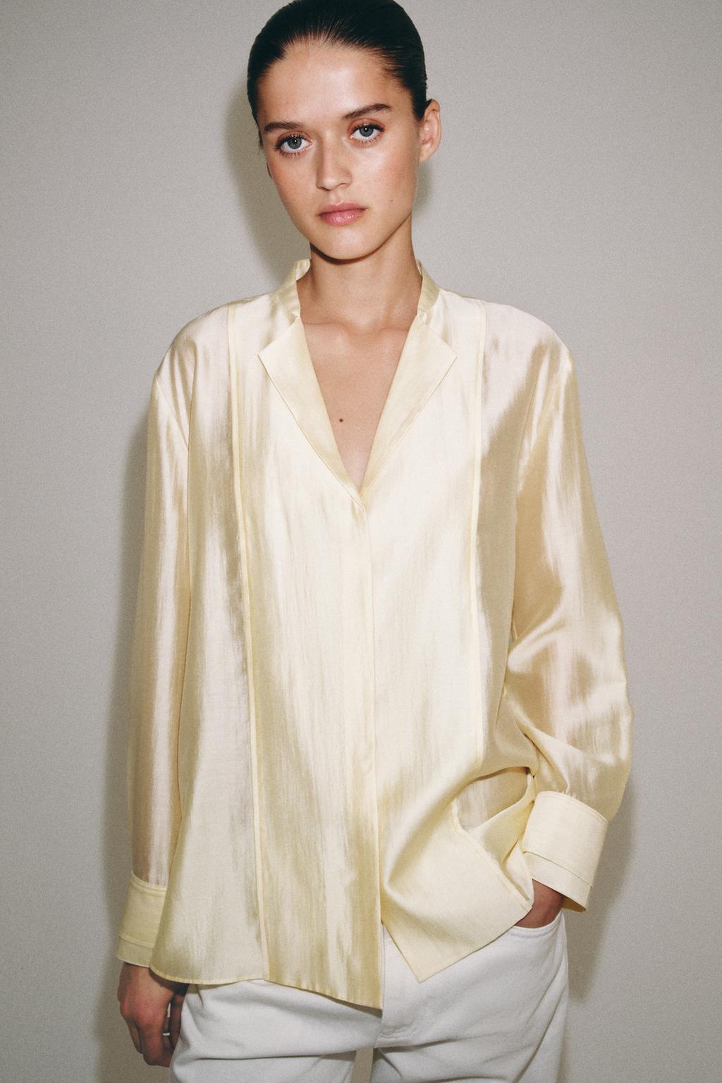 СТРУЯЩАЯСЯ РУБАШКА — ZW COLLECTION