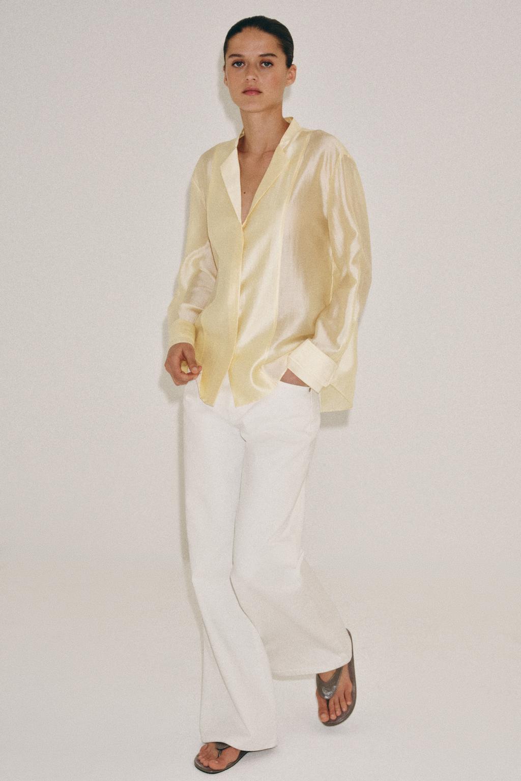 СТРУЯЩАЯСЯ РУБАШКА — ZW COLLECTION