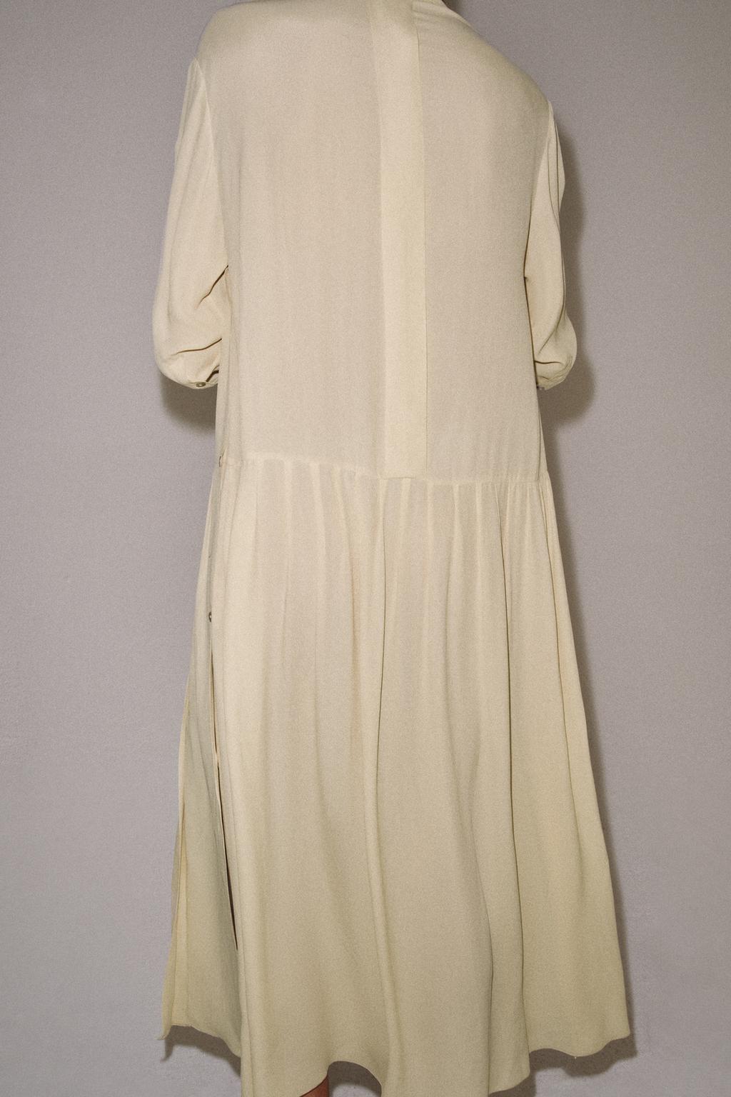 СТРУЯЩЕЕСЯ ПЛАТЬЕ-РУБАШКА — ZW COLLECTION