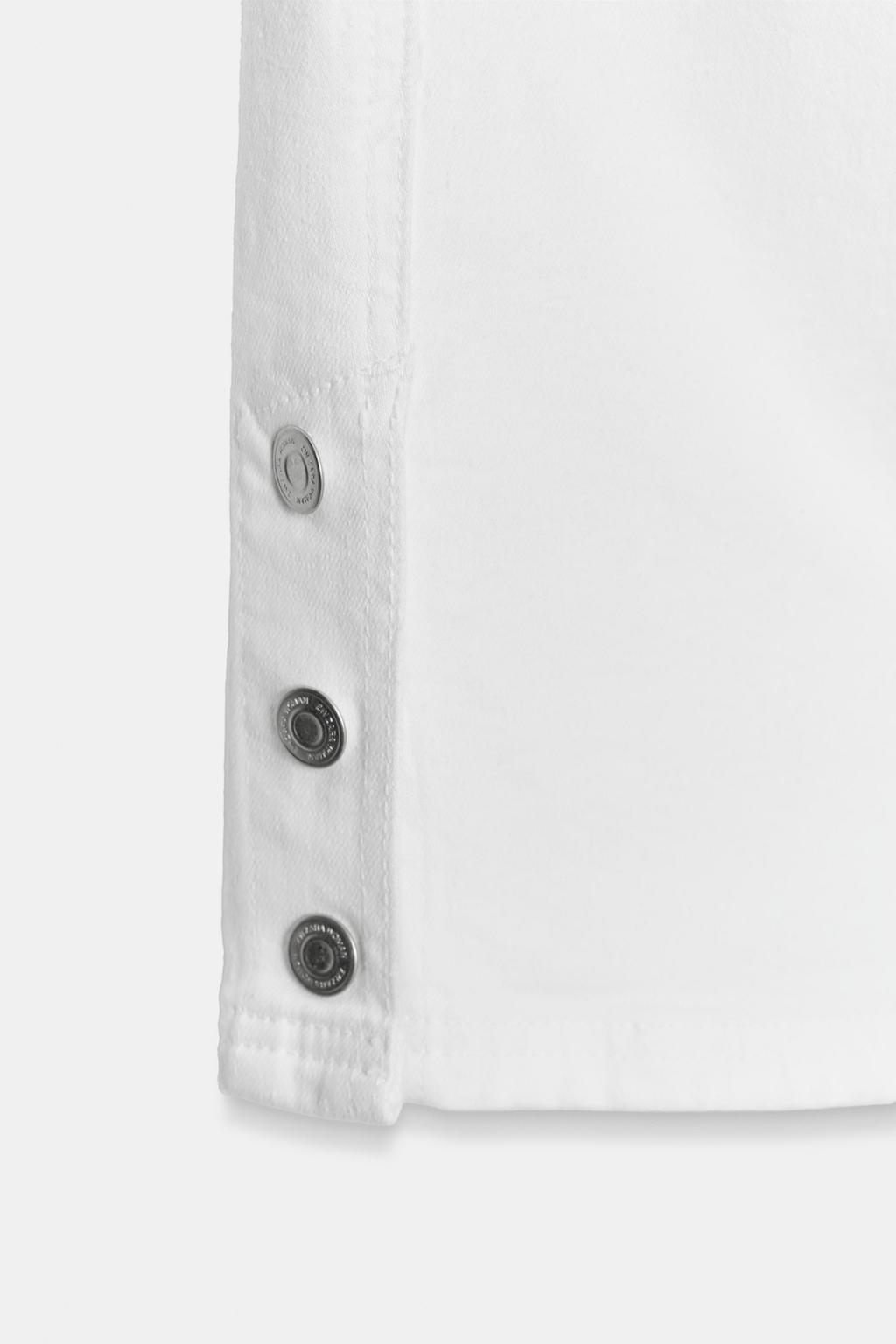 ДЖИНСЫ КАПРИ СО СРЕДНЕЙ ПОСАДКОЙ — ZW COLLECTION