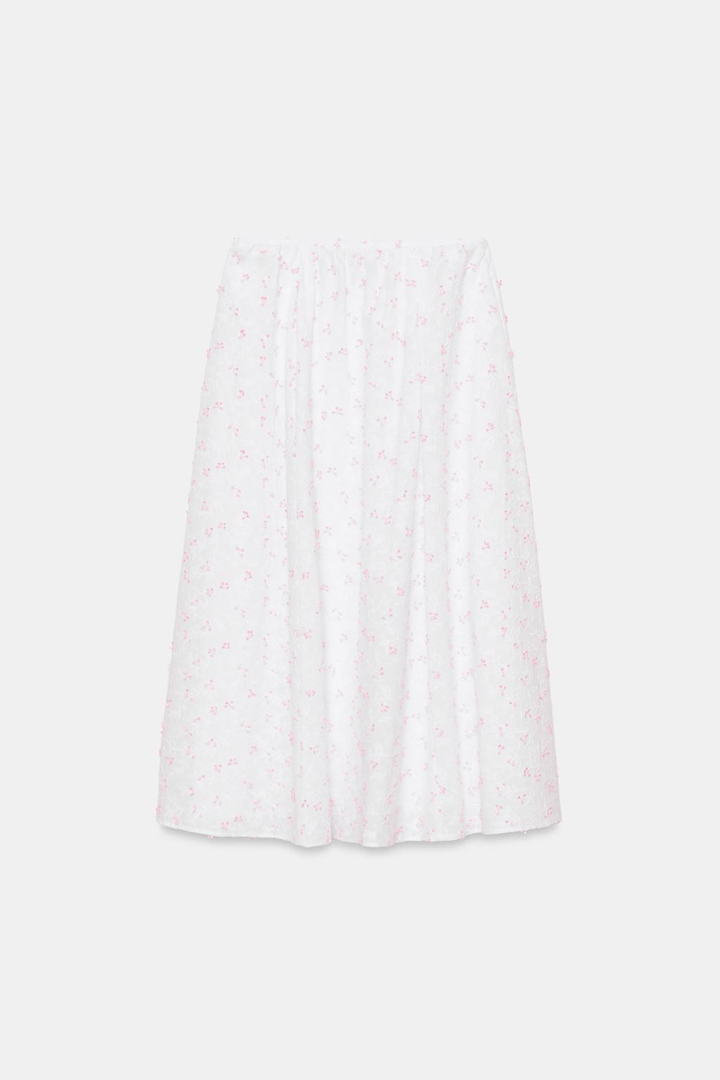 СТРУКТУРНАЯ ЮБКА-НАКИДКА МИДИ