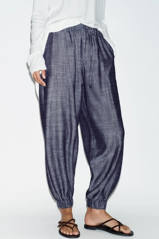 Джоггеры с манжетами