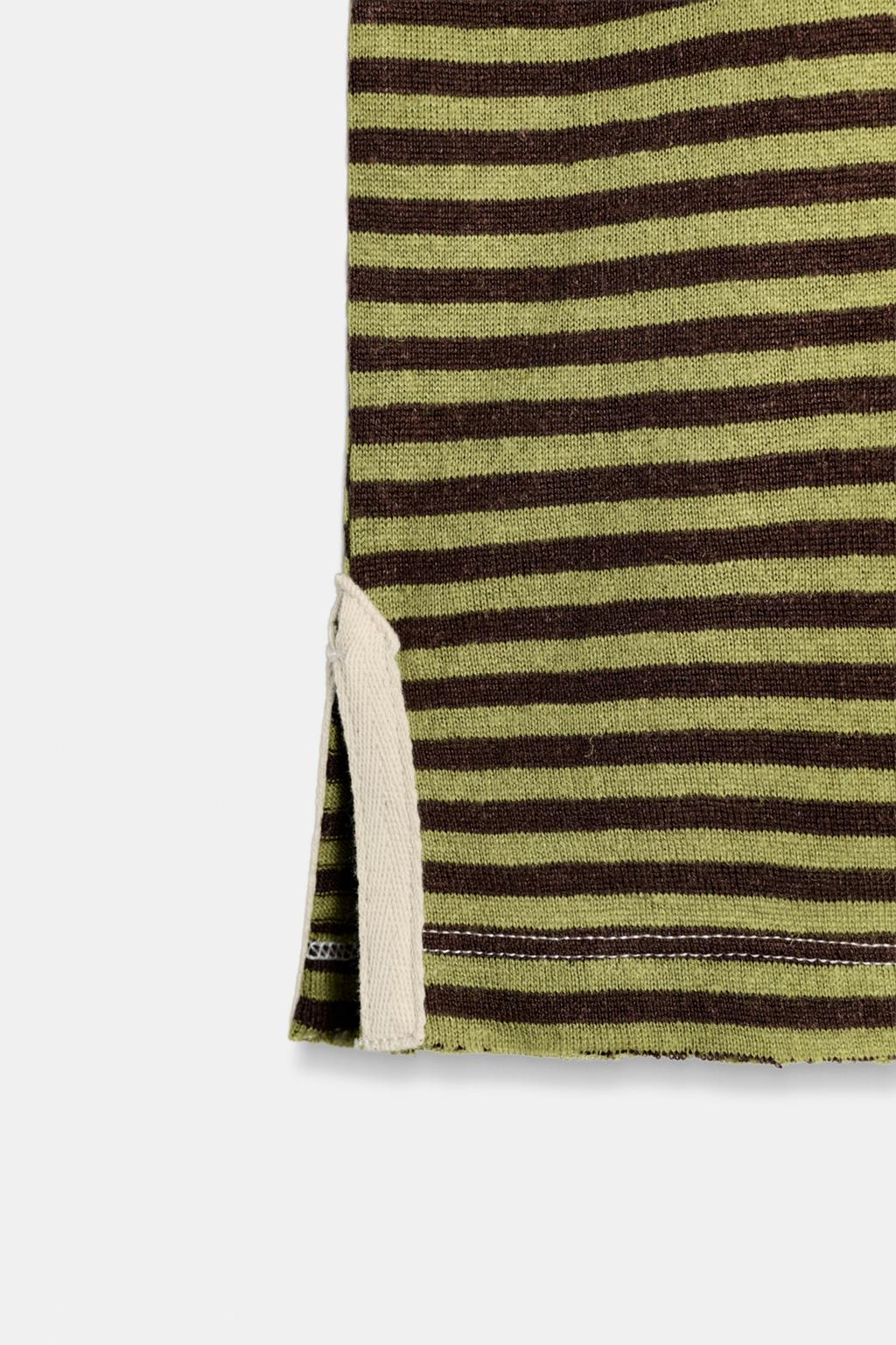 ФУТБОЛКА В ПОЛОСКУ В СТИЛЕ РУСТИК