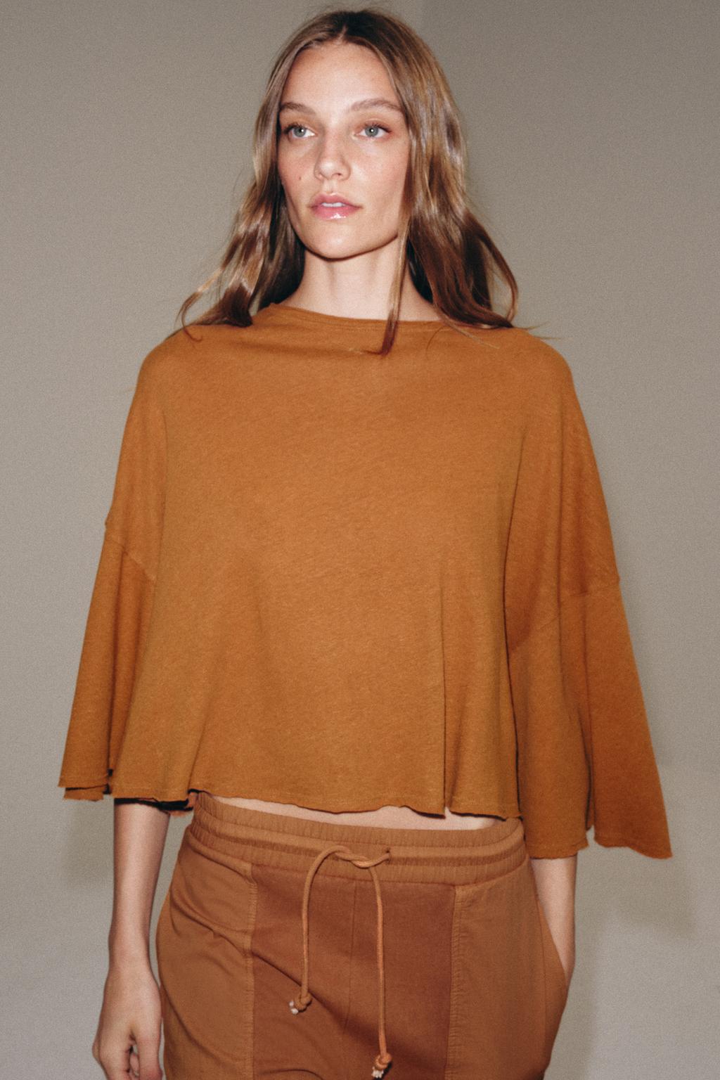 ФУТБОЛКА ИЗ ХЛОПКА И ЛЬНА