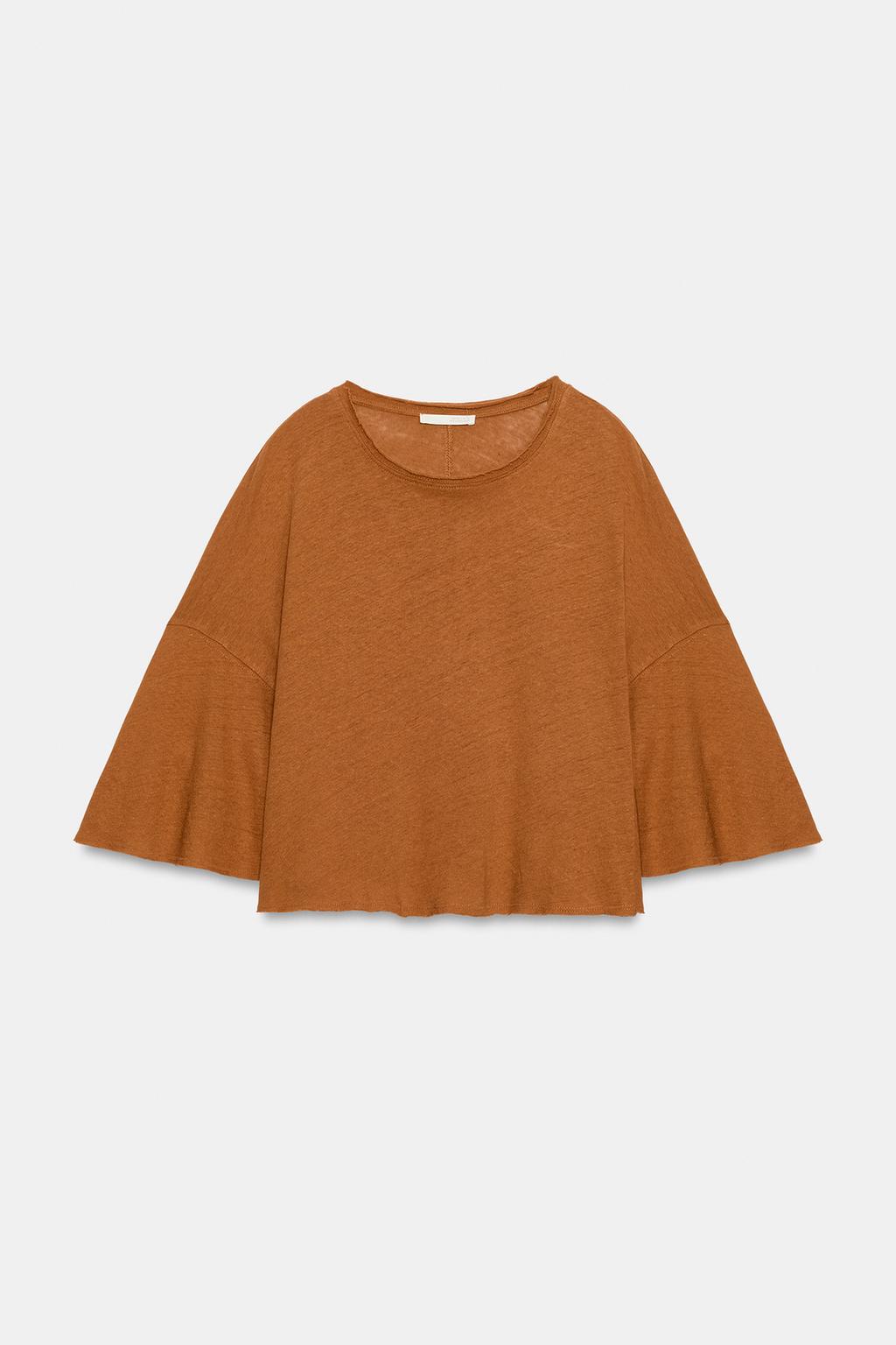 ФУТБОЛКА ИЗ ХЛОПКА И ЛЬНА