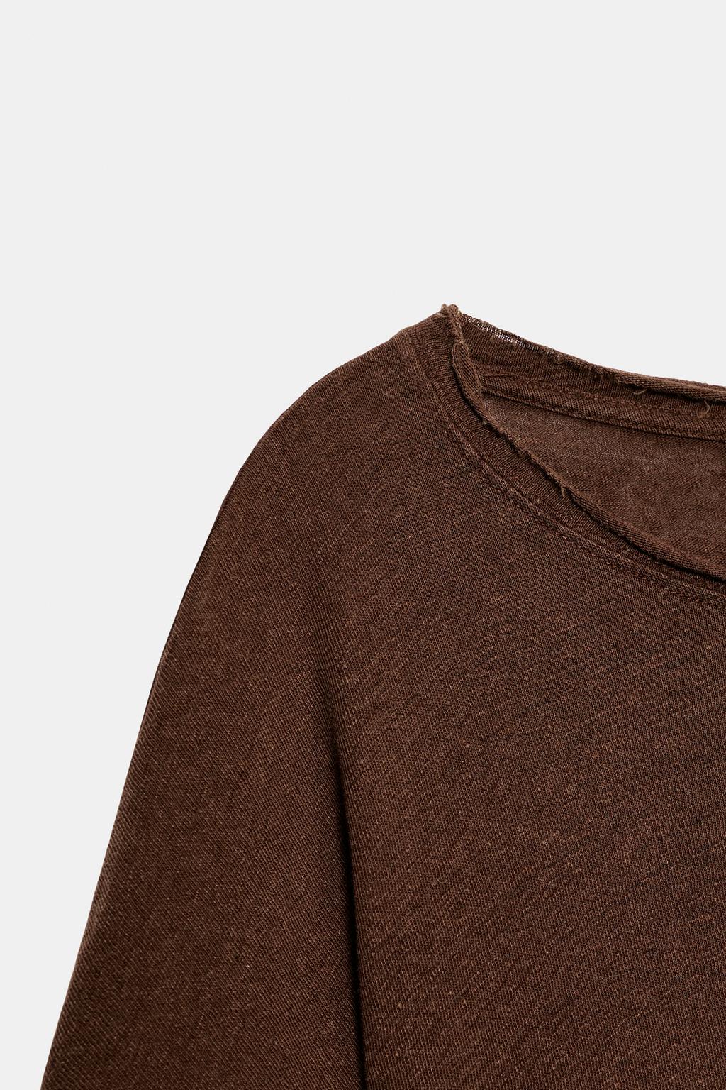 ФУТБОЛКА ИЗ ХЛОПКА И ЛЬНА