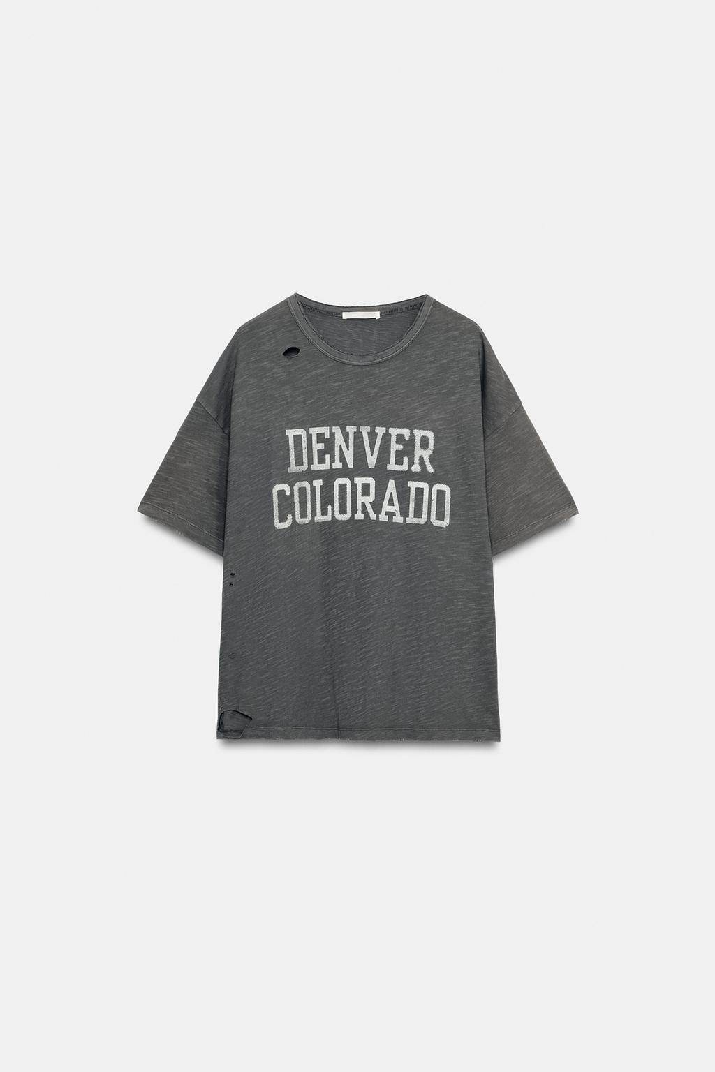 ФУТБОЛКА ОВЕРСАЙЗ С РАЗРЕЗАМИ И НАДПИСЬЮ