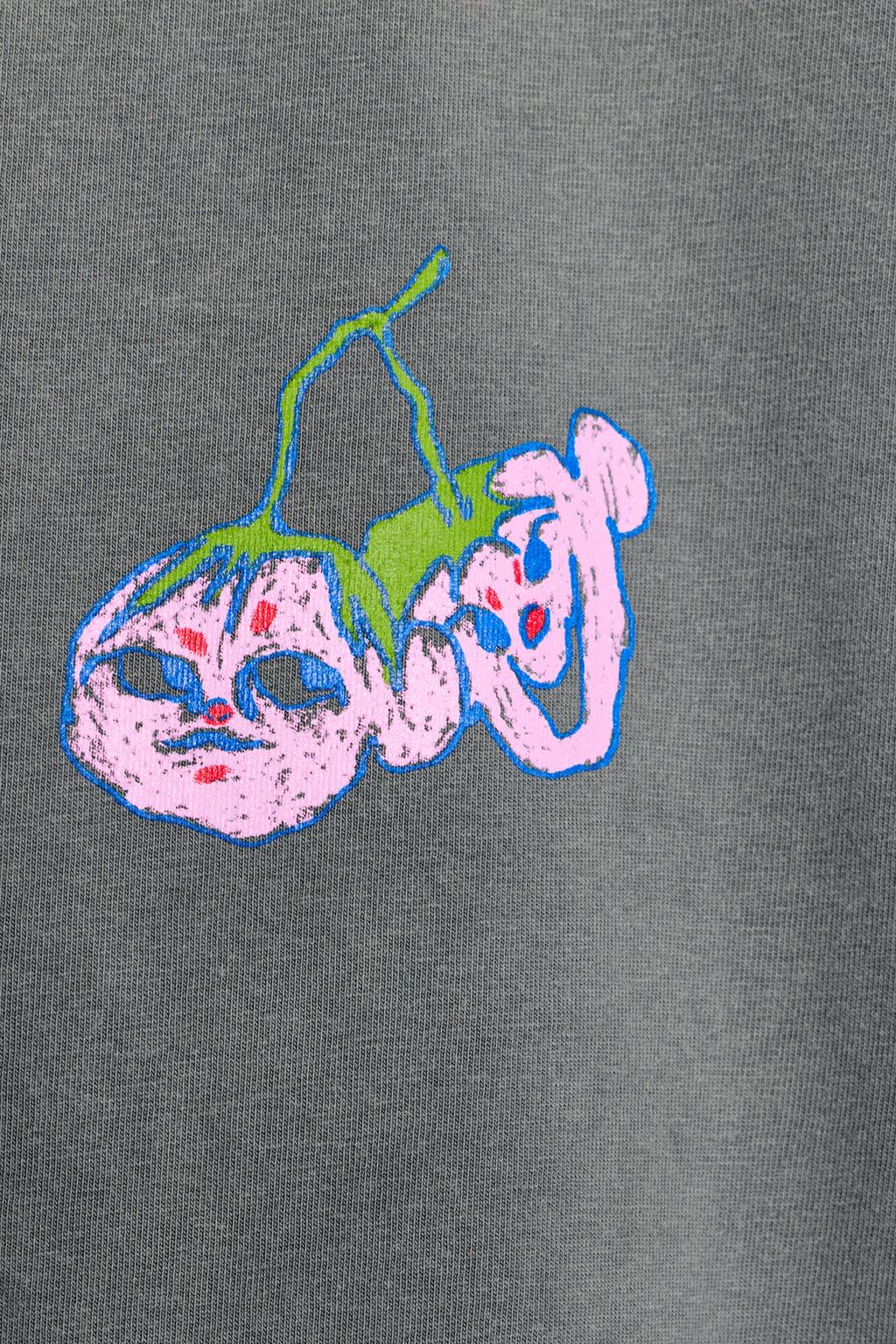 ФУТБОЛКА PAULA GRENOUILLE С ЭФФЕКТОМ ПОТЕРТОСТИ