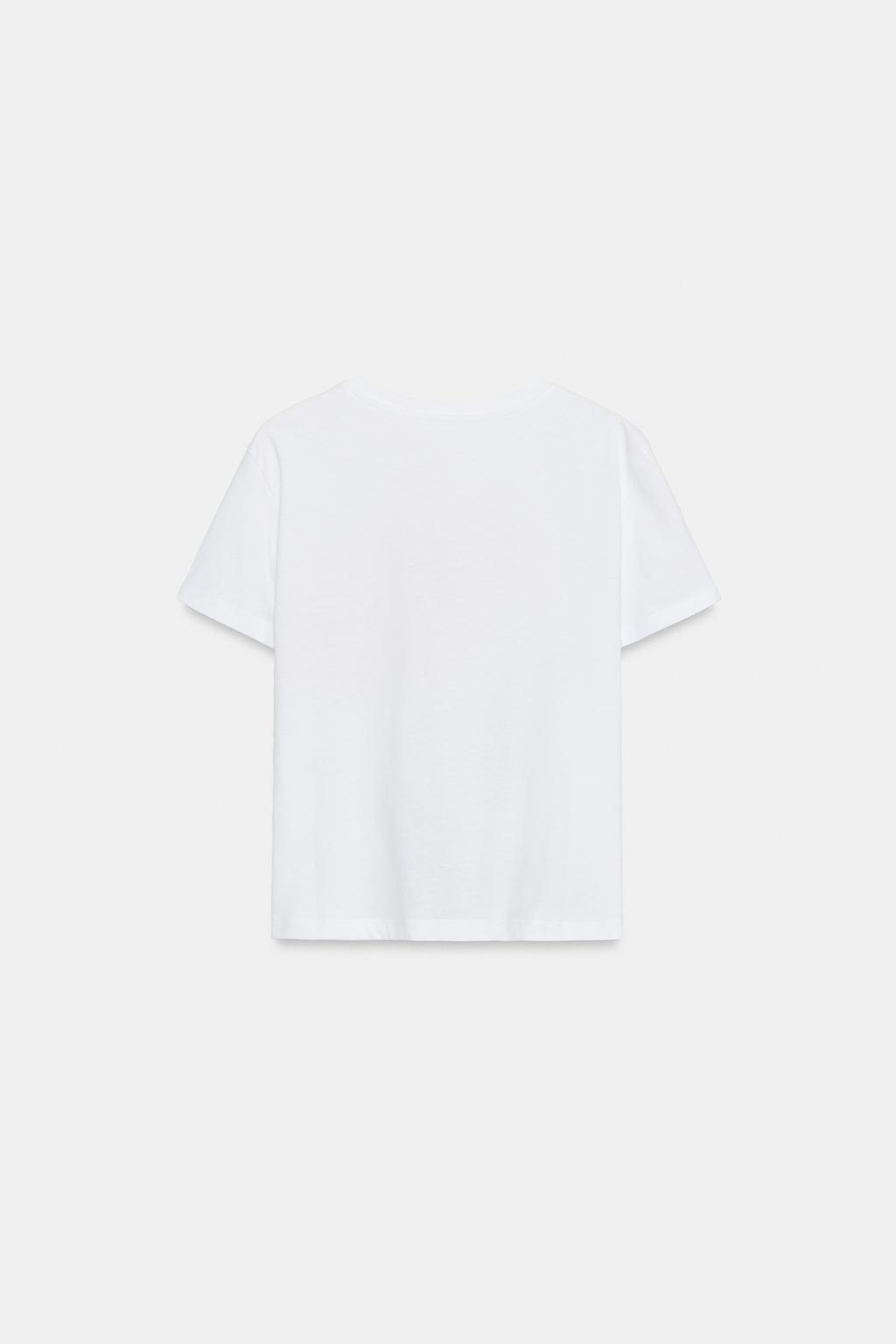 ФУТБОЛКА С ЦВЕТОЧНЫМ ПРИНТОМ