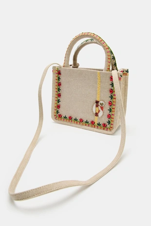 Мини-сумка с бусинами- Заказать в России