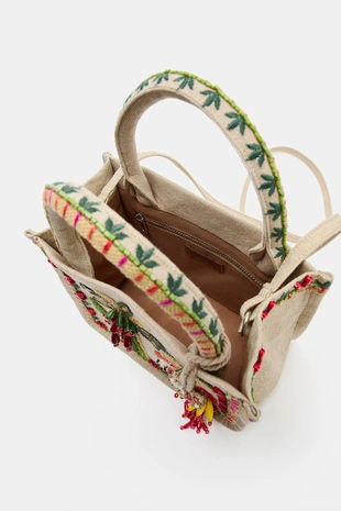 Мини-сумка с бусинами- Заказать в России