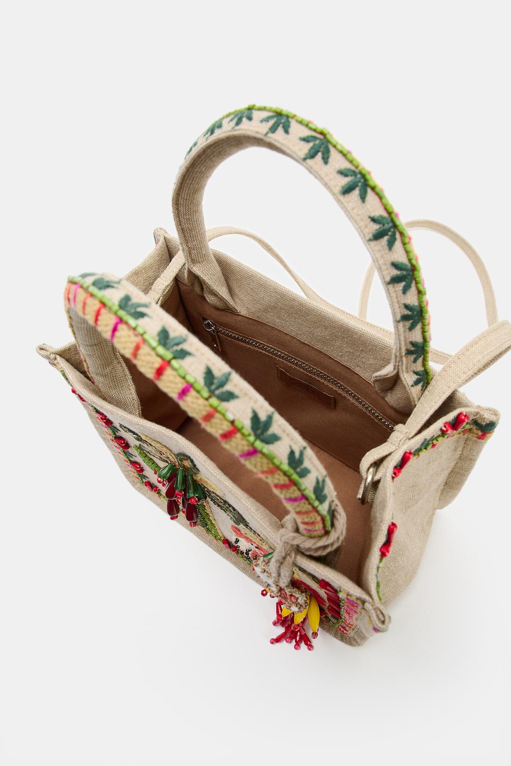 МИНИ-СУМКА С БУСИНАМИ