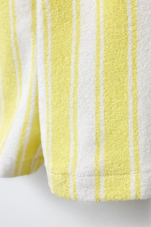 Короткий комбинезон из махровой ткани в полоску Casa Lawa X Zara Kids- Заказать в России