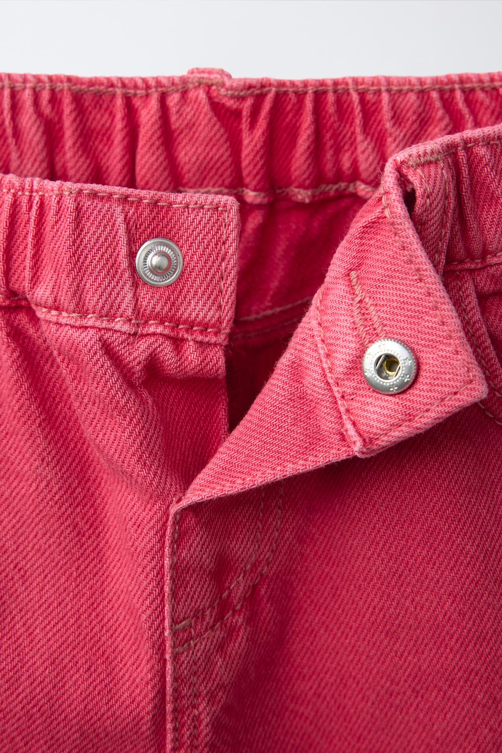 БРЮКИ-КЮЛОТЫ ИЗ САРЖИ С ВОЛАНАМИ