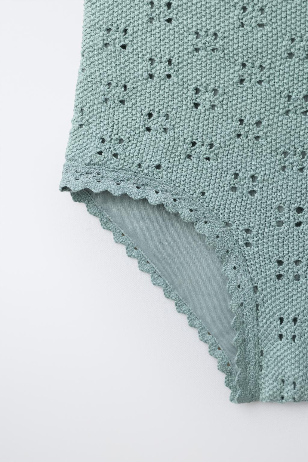 1-6 ЛЕТ/КУПАЛЬНИК ИЗ КРУЖЕВА КРОШЕ