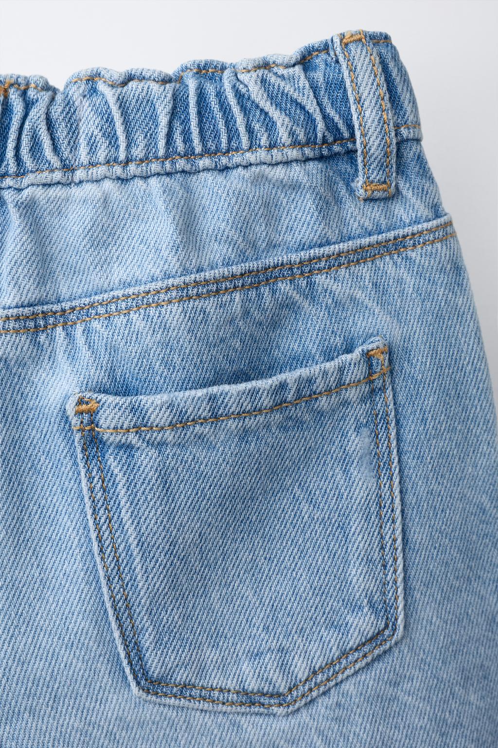 ДЖИНСОВЫЕ ШОРТЫ С РАЗРЕЗАМИ