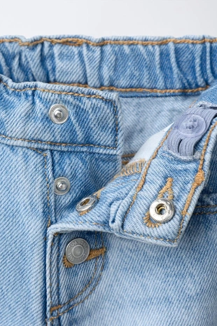 Джинсовые шорты с разрезами- Заказать в России