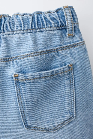 Джинсовые шорты с разрезами- Заказать в России